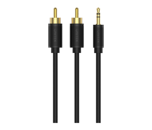 Unitek Kabel audio mini jack 3,5 mm na 2× RCA 20m - 1614651 - zdjęcie